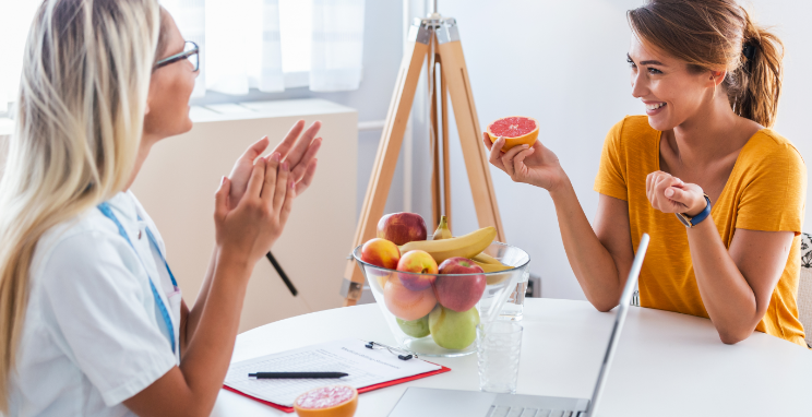 Fruit op het werk